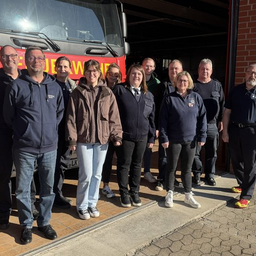 Die Teilnehmer des PSNV Trainings