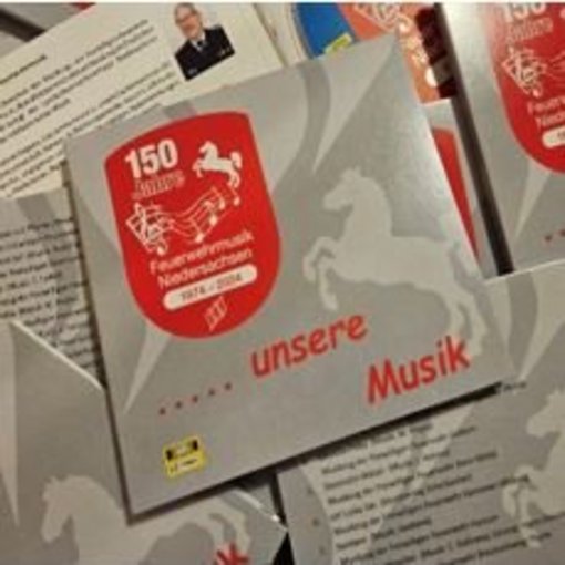 Cover Musik-CD 150 Jahre Feuerwehrmusik Niedersachsen